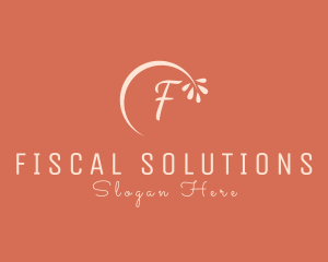 Flower Eco Leaf logo design