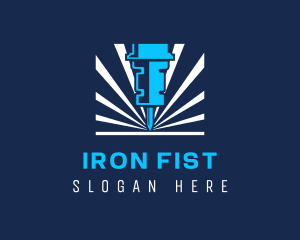 Industrial Metal Cutter logo design