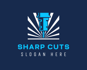 Industrial Metal Cutter logo design