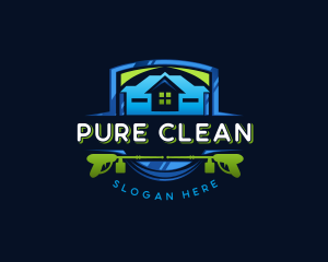 Power Wash Mansion Cleaning logo