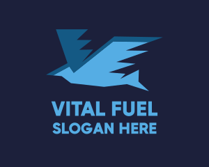 Fast Flying Bird logo design
