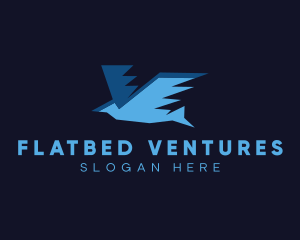 Fast Flying Bird logo design