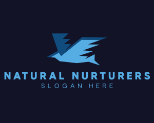 Fast Flying Bird logo design