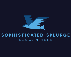 Fast Flying Bird logo design