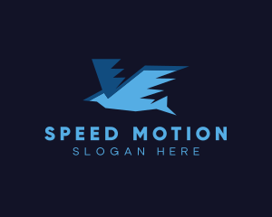 Fast Flying Bird logo design