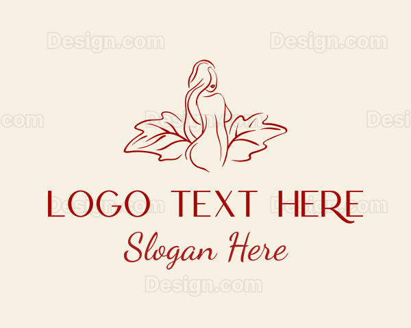 Erotic Woman Body Spa Logo