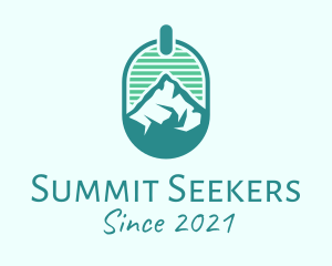 Mountain Peak Badge logo