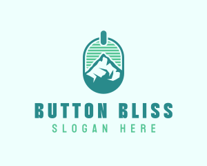 Mountain Peak Badge logo design