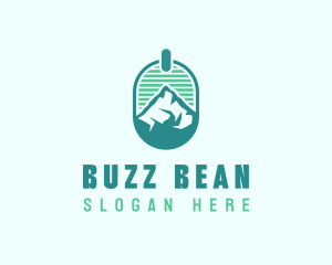 Mountain Peak Badge logo design