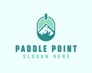 Mountain Peak Badge logo design