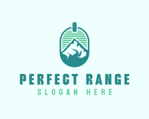 Mountain Peak Badge logo design