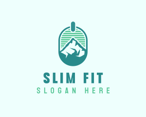 Mountain Peak Badge logo design