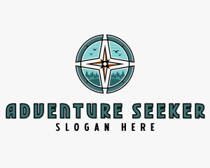 Compass Tour Adventure logo design