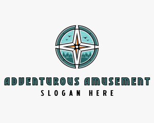 Compass Tour Adventure logo design