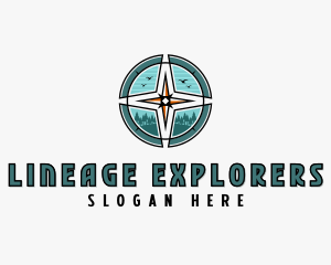 Compass Tour Adventure logo design