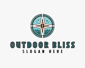 Compass Tour Adventure logo design