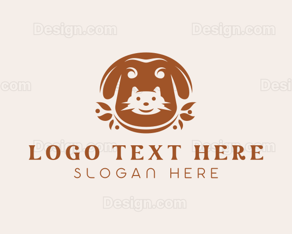 Dog & Cat Veterinary Logo