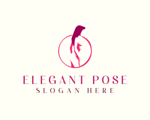 Sexy Woman Model logo