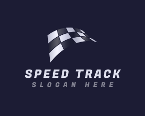 Checkered Racing Flag logo