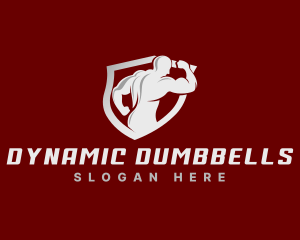 Fitness Gym Bodybuilder logo