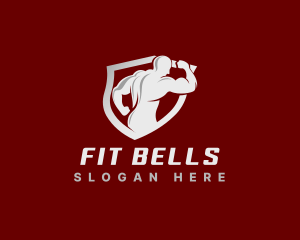 Fitness Gym Bodybuilder logo design