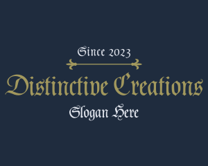 Ancient Style Business logo design