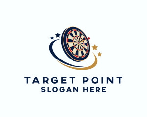 Dart Target Game logo design