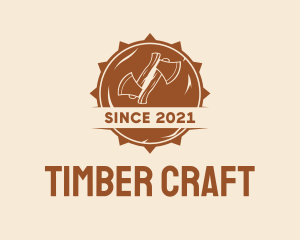 Wooden Axe Badge logo