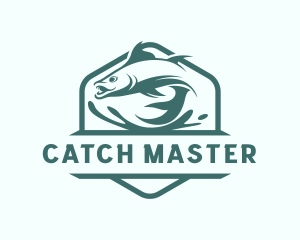 Fish Seafood Fishing logo design