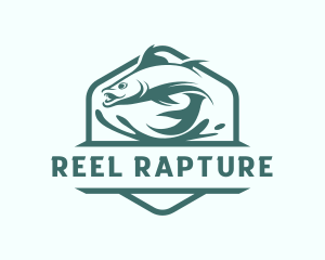 Fish Seafood Fishing logo
