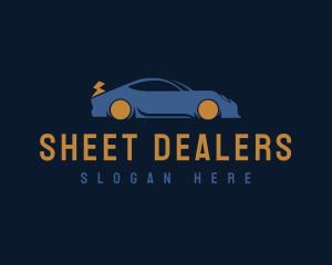 Race Car Dealer logo design