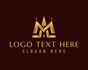 Luxury Elegant Crown logo