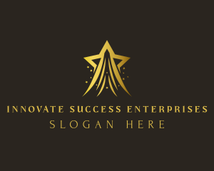 Luxury Star Award logo design