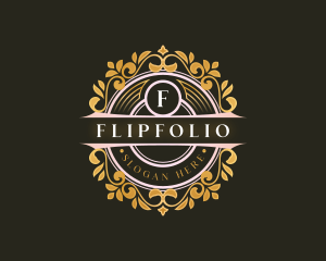 Luxury Floral Ornament logo design