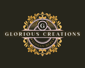 Luxury Floral Ornament logo design