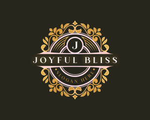 Luxury Floral Ornament logo design