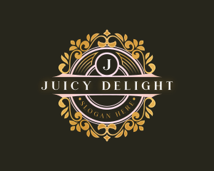 Luxury Floral Ornament logo design