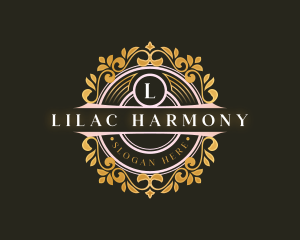 Luxury Floral Ornament logo design