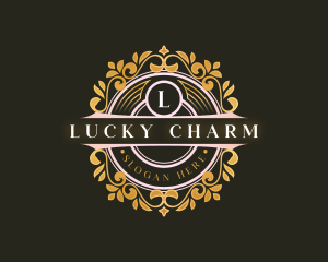 Luxury Floral Ornament logo design