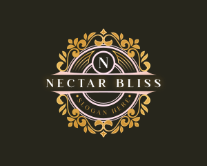 Luxury Floral Ornament logo design