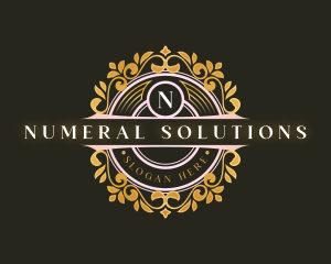 Luxury Floral Ornament logo design