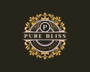 Luxury Floral Ornament logo design