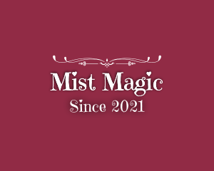 Magical Fancy Decorative logo design