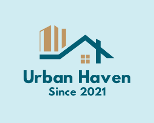 Urban Housing Contractor logo design