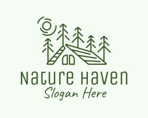 Green Nature Campsite logo