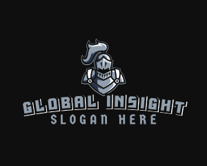 Knight Game Character Logo