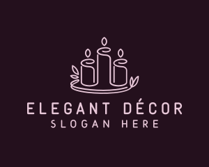 Decor Candle Maker logo design