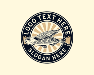 Seafood Flying Fish logo