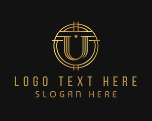 Tech Crypto Letter U  logo