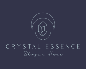 Crystal Moon Jewelry logo design